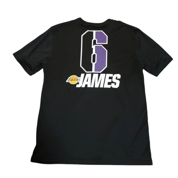 NBA Lakers LeBron James Shirt - Picture 2 of 5